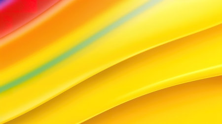 Yellow spring watercolor texture with abstract washes. Generative Aiの素材