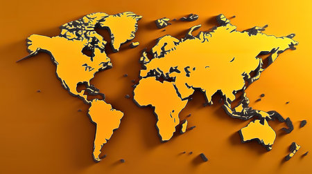 Old map with compass. Happy Columbus day concept. Generative Aiの素材