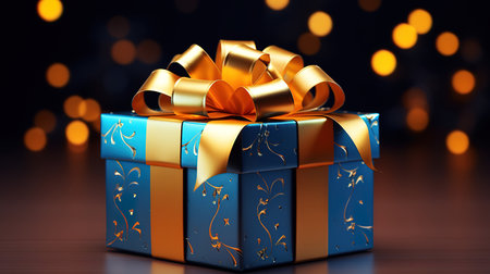 Cartoon gifts boxes holiday composition. Generative Aiの素材