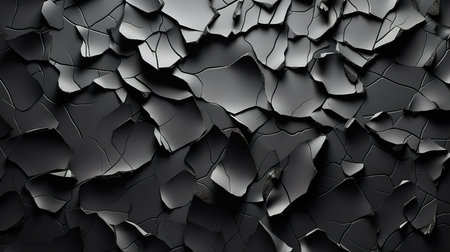 Black friday sale realistic composition on grey with torn paper. Generative Aiの素材