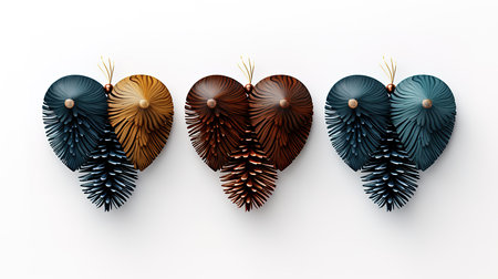 Beautiful christmas eve concept with copy space. Generative Aiの素材