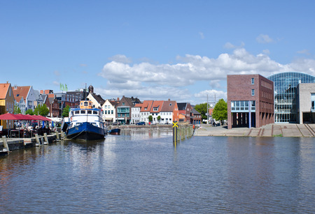 Husum, a town on the North Seaのeditorial素材