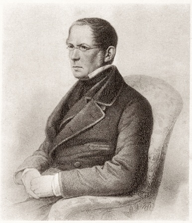 Prince Pyotr Andreyevich Vyazemsky or Petr Andreevich Viazemsky 1792-1878.  Russian poet and...