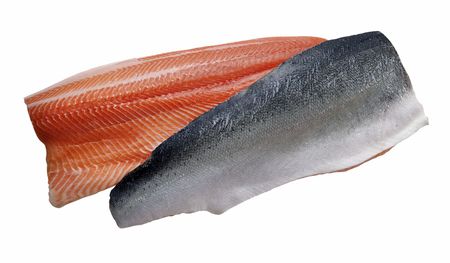 Salmon Fillet(Whole)の写真素材