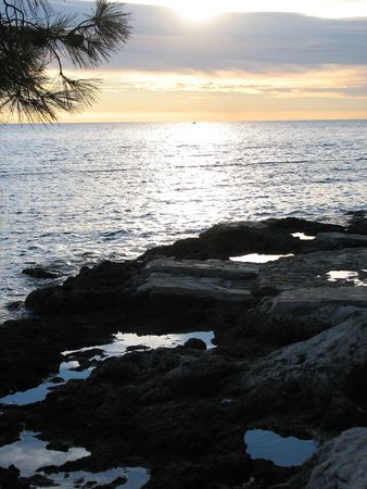 Adriatic coastの写真素材