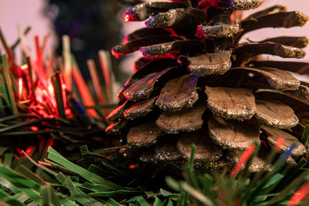 Christmas tree ornamentの写真素材