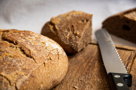 Bread with sourdough