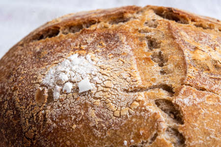 Bread with sourdoughの写真素材