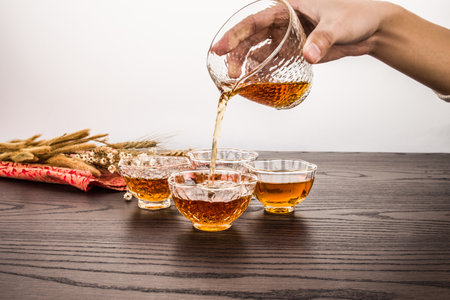 crystal clear crystal cup tea cup tea set