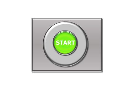 Start Buttonの写真素材