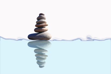 Zen stonesの写真素材