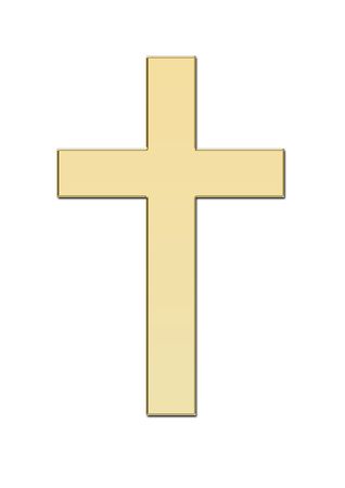 Gold Crossの写真素材