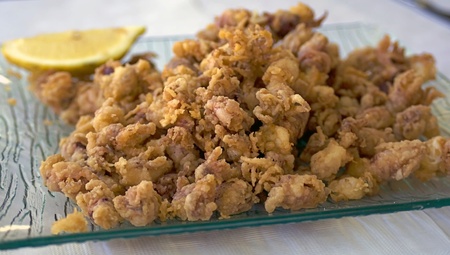 fried small squid