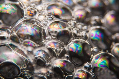 Rainbow Bubblesの写真素材