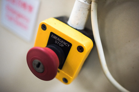 Activating the alarmの写真素材