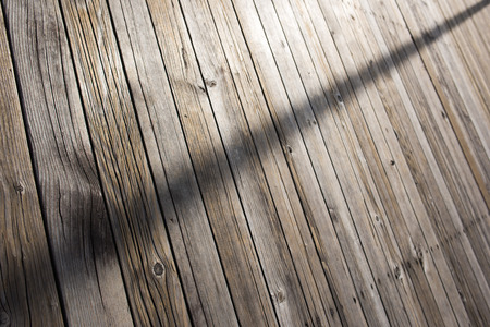 Wood Grain Pattern Background and shadowの写真素材