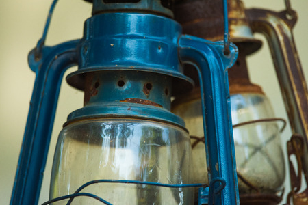 Close up Oil lampの写真素材