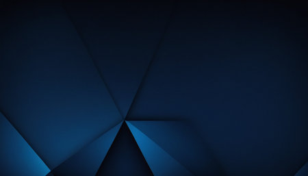 Abstract blue polygonal background. Vector illustration. Eps 10.の素材