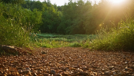Retro camera on the floor in the dark. The concept of vintage photography.の素材