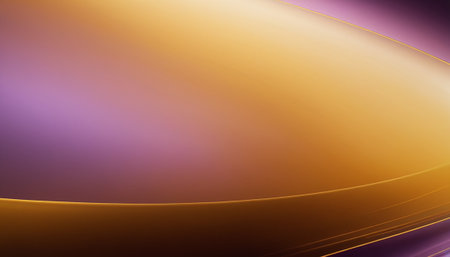 abstract background with smooth lines in purple and orange colors, computer generated imagesの素材