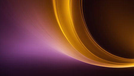 abstract orange background with some smooth lines in it (see more in my portfolio)の素材