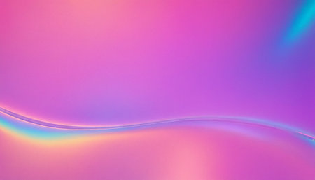abstract background with smooth lines and waves in pink and purple colorsの素材