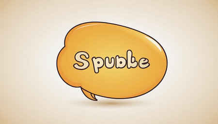 Bubble speech bubble. Vector illustration. Eps 10 file.の素材