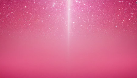 Abstract pink background with stars and bokeh. Vector illustration.の素材