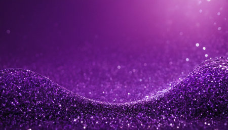 purple glitter vintage lights background. de focused. 3d renderingの素材