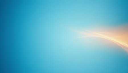 Abstract background of blue sky with clouds. Beautiful background for design.の素材