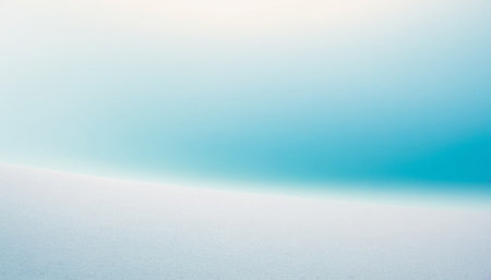 Abstract winter background with snowdrift and blue sky. Copy space.の素材