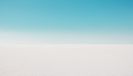 White sand and blue sky background. Copy space for your text.の素材