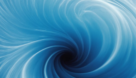 abstract blue background with some smooth lines in it (see more in my portfolio)の素材