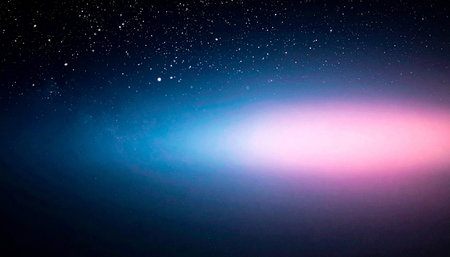 Abstract image of stars and galaxy in space. Elements of this image furnished by NASAの素材