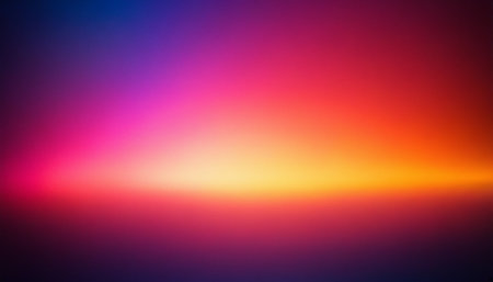 Colorful abstract background. Blurred image of the sun's rays.の素材