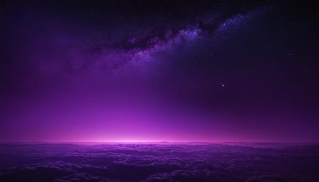 Beautiful space background with stars and nebula. 3d renderingの素材