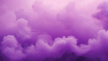 Purple cloud and sky background with copy space for text or imageの素材