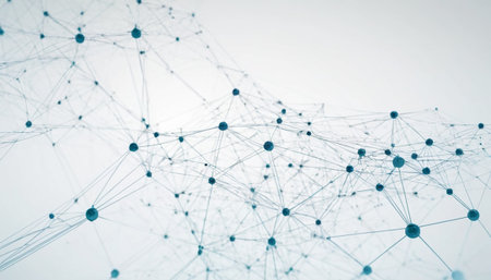 Abstract polygonal space low poly dark background with connecting dots and lines. Connection structure. 3d renderingの素材