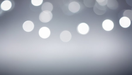Abstract circular bokeh background. Soft light defocused spots.の素材