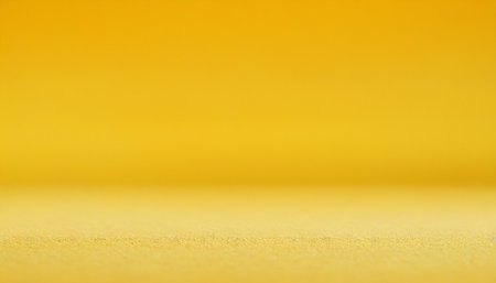 Yellow background with space for your text or image. Close up.の素材