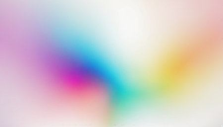 Rainbow colors abstract blurred background for web design. Colorful rainbow gradient.の素材
