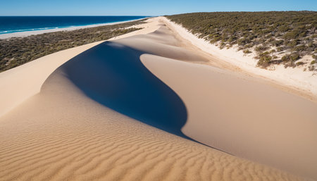 Sand dunes in Maspalomas, Gran Canaria, Canary Islandsの素材