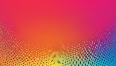 Abstract colorful background with halftone effect. Vector illustration for your designの素材