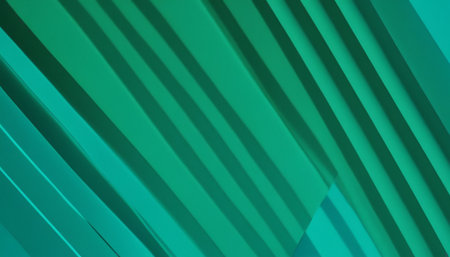 Abstract 3d rendering of green background. Futuristic background design for poster, cover, branding, banner.の素材