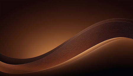 brown wavy background with some smooth lines in it (see portfolio for more in this series)の素材