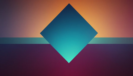 abstract background with blue and purple rhombus. 3d renderingの素材