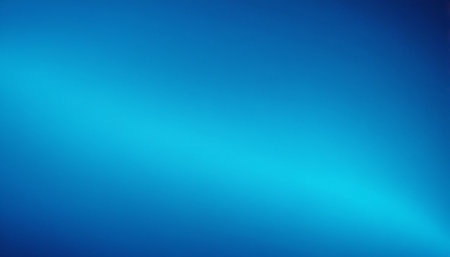 Blue abstract background with some smooth lines in it so that the center is blurredの素材