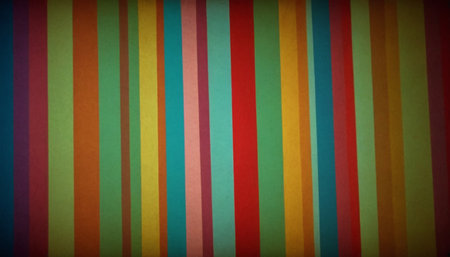 Retro striped background. Colorful striped texture. Abstract geometric patternの素材