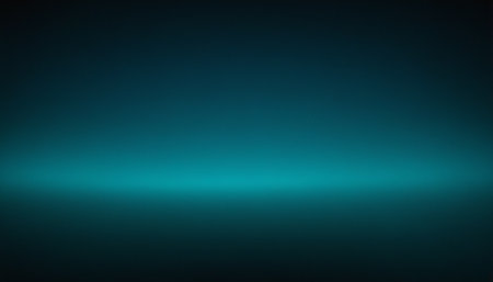 Abstract blue gradient background with copy space for text or image. Futuristic technology concept.の素材
