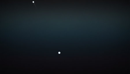 Night sky with moon and stars. Night sky with moon and stars.の素材